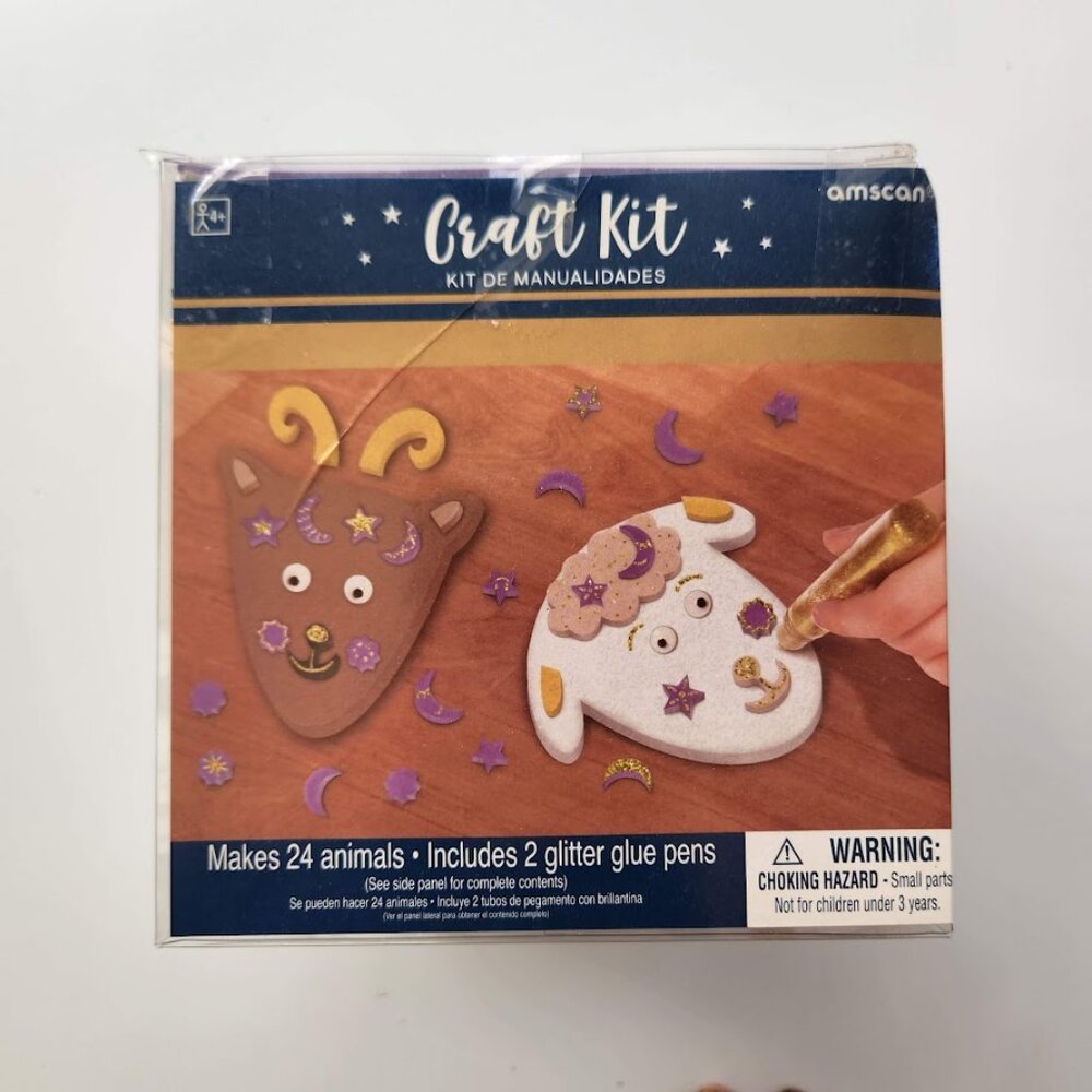 NEW Eid Foam Craft Kit Kids Art Supplies Eid Mubarak Ramadan Party Favors Brand